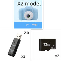 X2 HD Mini Cartoon Kids Digital Camera - MANDOTOS