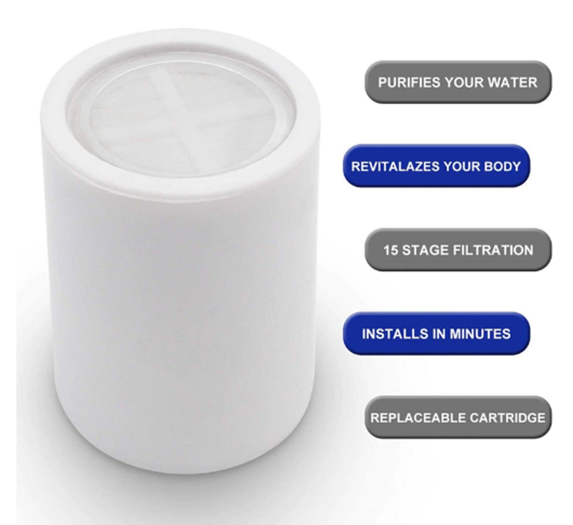 15 Step Spa Shower Filter - MANDOTOS