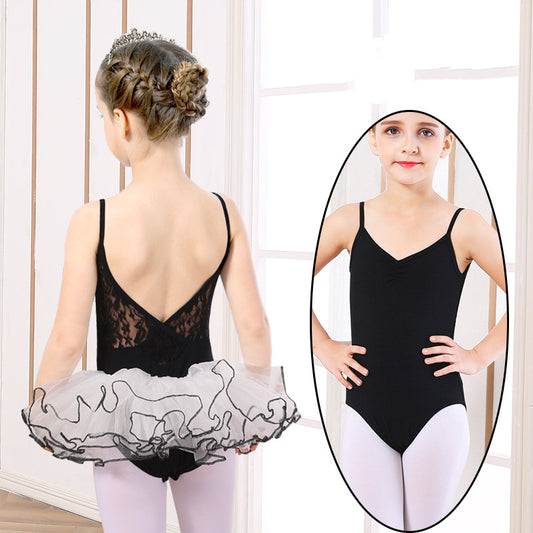 Children's girls' dance practice clothes by Ancient Energy, featuring comfortable stretch fabric and colorful dancewear for young dancers.