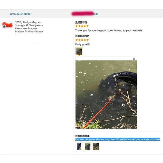 180KG 300KG 500KG Fishing Magnet Label Design Salvage Magnet World Large Neodymium N52 Magnets Search 10M Rope - MANDOTOS