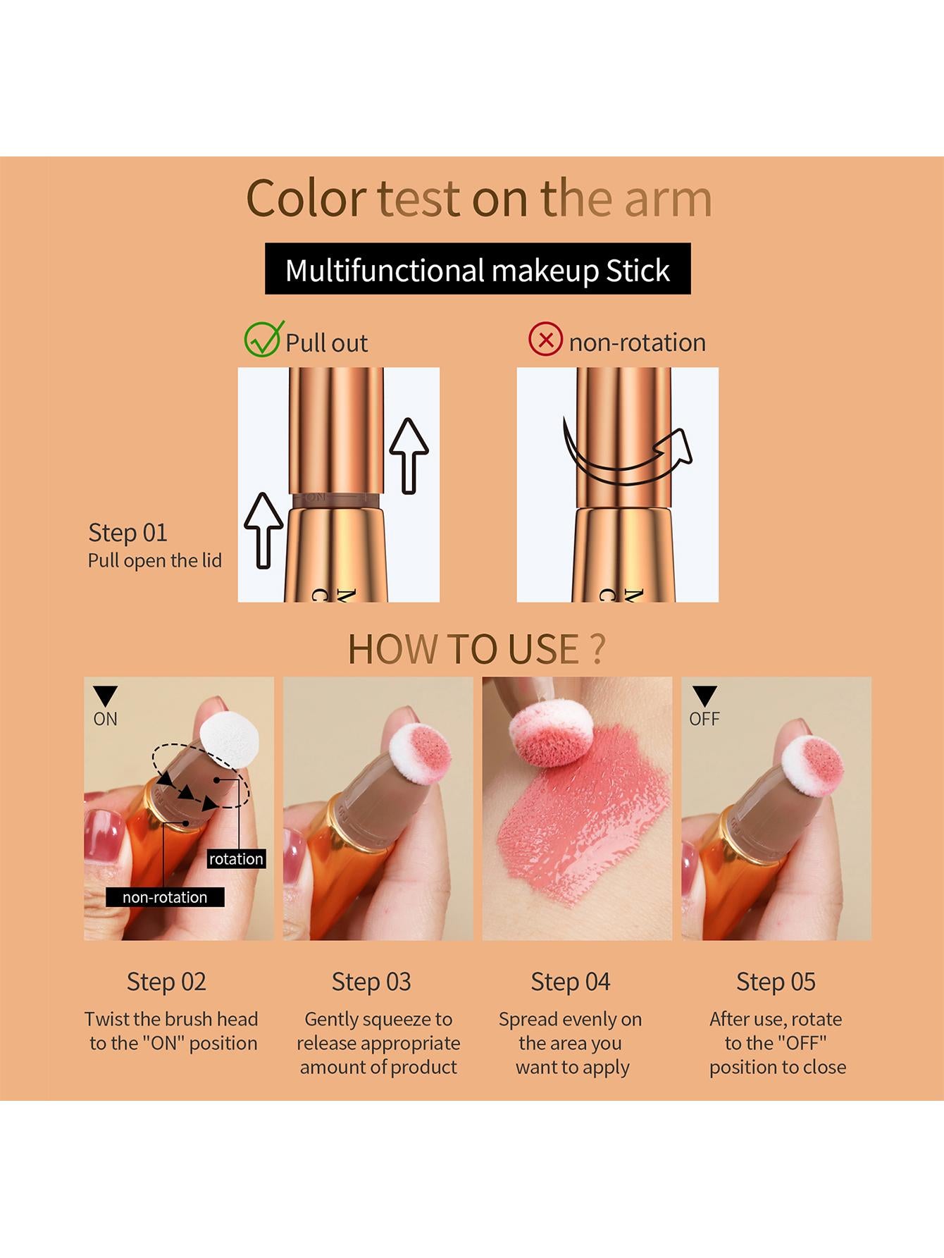 3-Piece Liquid Contour Beauty Wand Set - MANDOTOS