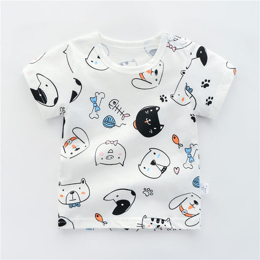Children's cotton T-shirt by Ancient Energy featuring a comfortable fit and soft fabric, perfect for casual wear.