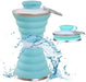 500ML Foldable Silicone Water Bottle: Ultimate Travel Companion! - MANDOTOS0