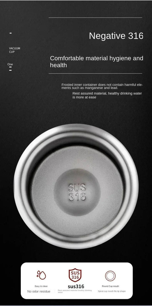 1L Thermal Water Bottle Keep Cold and Hot Thermos for Water Tea Coffee Vacuum Flasks Stainless Steel Thermos Bottle - MANDOTOS