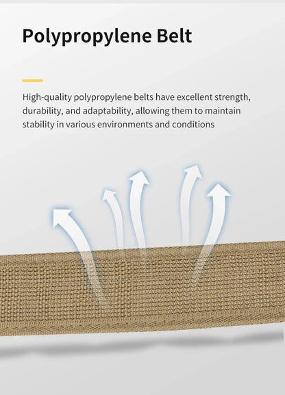 1pc Quick Release Tactical Belt for Men Fashion Style Combat Belt for Outdoor Activities and Fishing - MANDOTOS