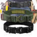 1pc Quick Release Tactical Belt for Men Fashion Style Combat Belt for Outdoor Activities and Fishing - MANDOTOS