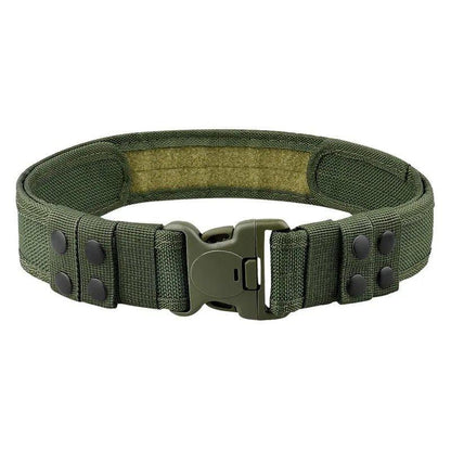 1pc Quick Release Tactical Belt for Men Fashion Style Combat Belt for Outdoor Activities and Fishing - MANDOTOS