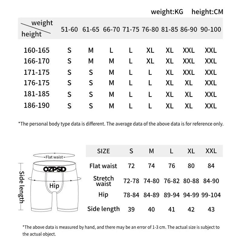 1Pcs Sexy Men Underwear Boxers Men's Panties Lingerie Breathable Printed Male Underpants Plus Size Man Boxer Briefs Mens Trunks - MANDOTOS