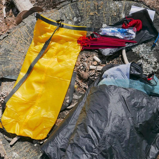 2021 FLAME'S CREED LanShan 2 Person Outdoor Ultralight Camping Tent 3 Season Professional 15D Silnylon Rodless Tent - MANDOTOS