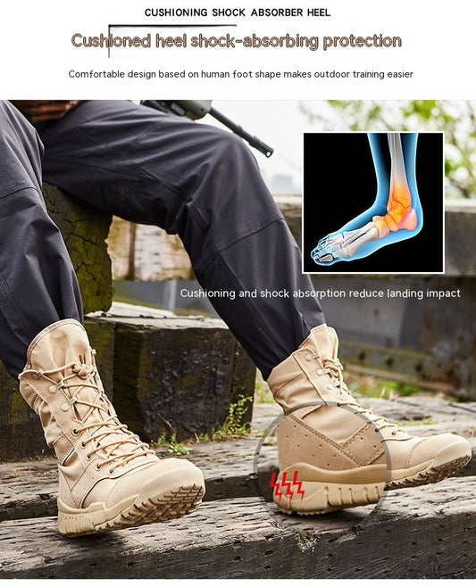 Summer Yulong Tactical Combat Boots - Your Ultimate Outdoor Adventure Companion - MANDOTOS