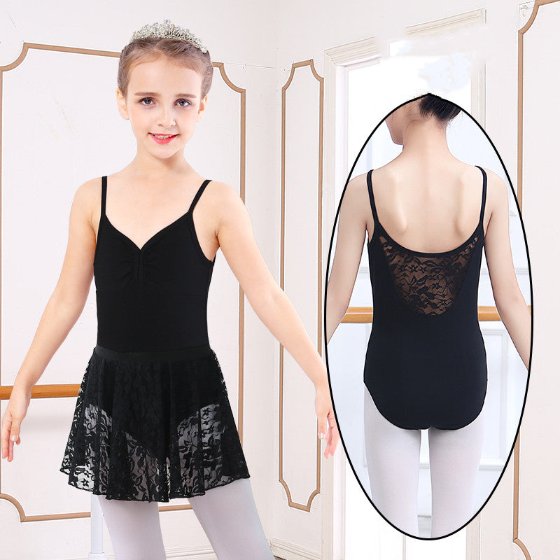 Children's dance practice clothes for girls from Ancient Energy, featuring comfortable, colorful dance outfits suitable for young dancers.