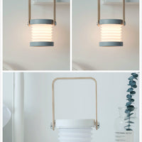 Touch Control USB Rechargeable Night Light - Elegant White/Green Gray/Red Limited Edition - MANDOTOS0