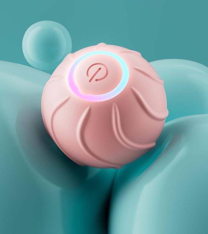 Smart Cat Toys Rolling Ball Pet Cat Owner Interactive Pets Toys Automatic Bouncing Ball USB Self Hi Teasing Kittens Jumping Ball - MANDOTOS