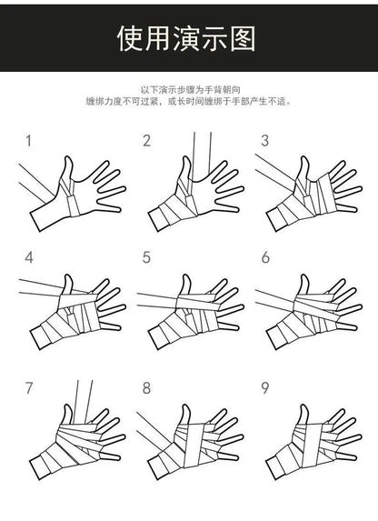 2PCS 1.5/2/3/5M Boxing Training Bandages Cotton Sports Bandages Sanda Kick Boxing Mma Hand Gloves Wraps Belt Boxing Sports Strap - MANDOTOS