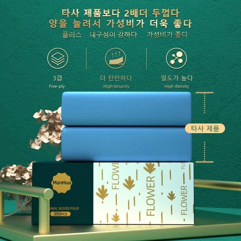 30 Boxes of Paper Towels Full Box Affordable Household Toilet Paper Household Napkins Paper Towels Toilet Paper - MANDOTOS