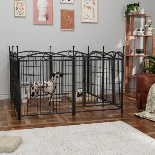 32-Inch Heavy-Duty Pet Playpen - MANDOTOS