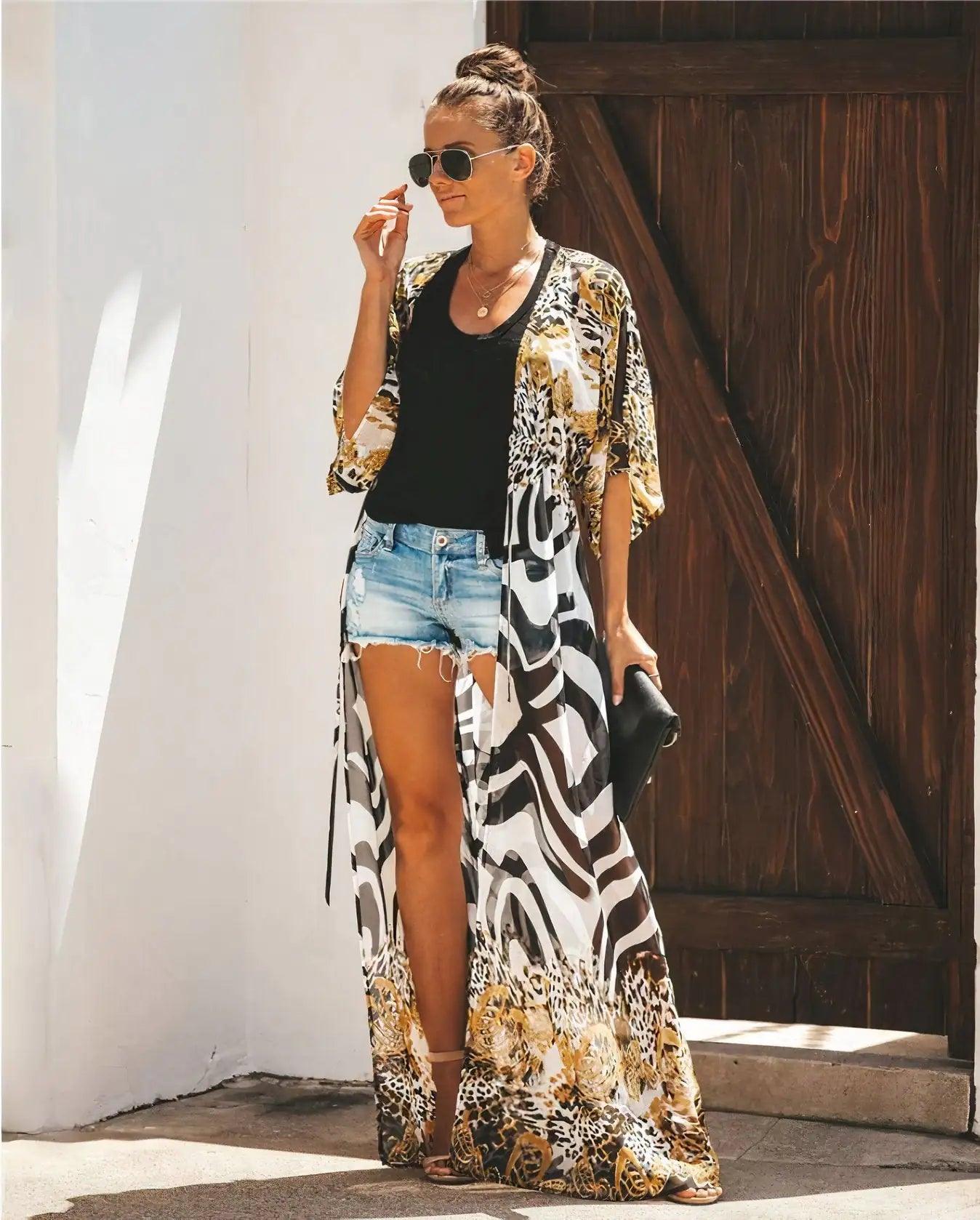 Breeze Kimono Dress - MANDOTOS