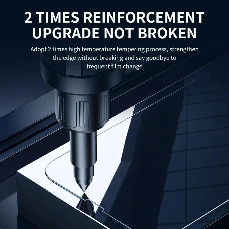 3Pcs Tempered Glass for iPhone 14 13 12 11 15 Pro Max Mini Screen Protector for iPhone XR X XS MAX 7 8 Plus 16 Protective Glass - MANDOTOS