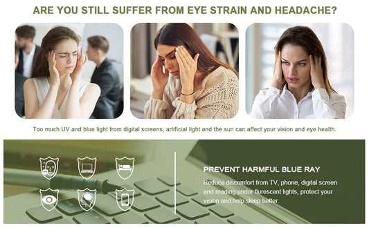 4-Pack Spring Hinge Anti-Blue Light Readers - MANDOTOS