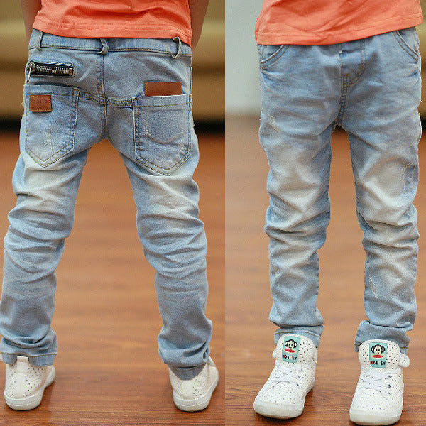 Ancient Energy boys' spring and autumn pants in size 0, featuring a comfortable, casual design for kids' seasonal wear.