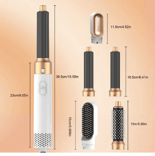 5-in-1 Hair Styler Brush - MANDOTOS