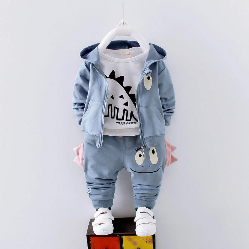 Cotton boys' autumn, summer, and spring children's clothing by Ancient Energy, featuring lightweight, comfortable fabric for kids.