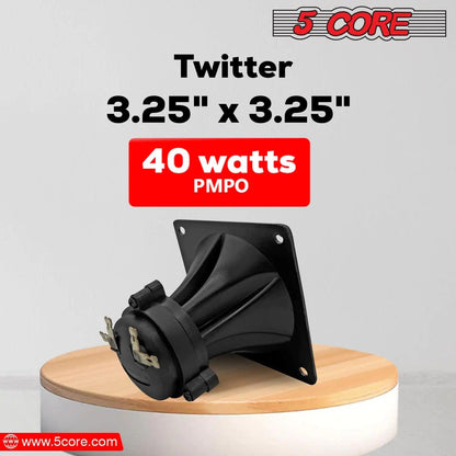 5Core 40W Square Tweeter Driver - MANDOTOS