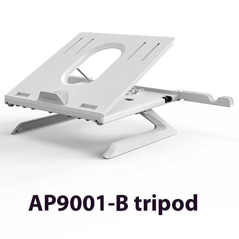 "New Laptop Stand Multifunctional Folding Lift Portable Laptop Stand Monitor Increase Rack Aluminum Alloy Base - MANDOTOS"