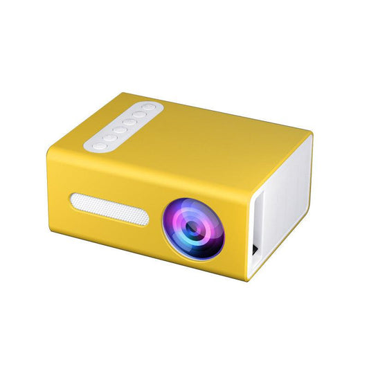 "Home Office T300 Projector HD 1080P Miniature Mini Projector - MANDOTOS"