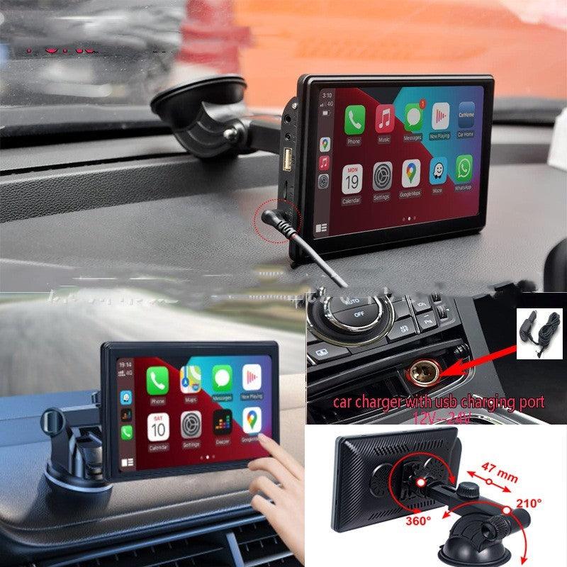 "Portable IPS Car Smart Screen Wireless Projection Screen Carplay Android AUTO - MANDOTOS"