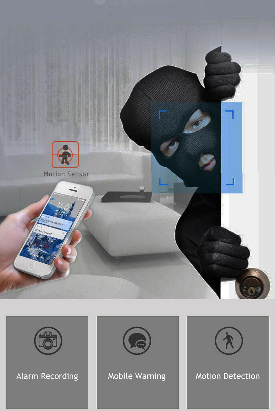 "WiFi wireless CCTV IP camera home security monitor - MANDOTOS"