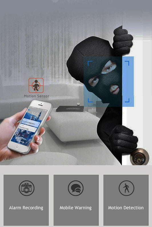 "WiFi wireless CCTV IP camera home security monitor - MANDOTOS"