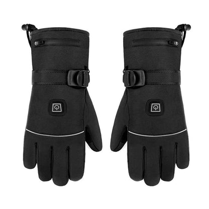 "Winter Electric Heated Gloves Motorcycle Touch Screen Gloves - MANDOTOS"