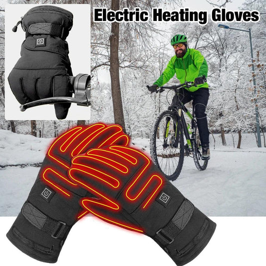 "Winter Electric Heated Gloves Motorcycle Touch Screen Gloves - MANDOTOS"