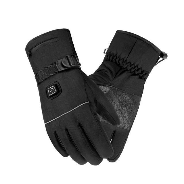 "Winter Electric Heated Gloves Motorcycle Touch Screen Gloves - MANDOTOS"
