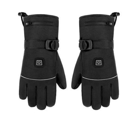 "Winter Electric Heated Gloves Motorcycle Touch Screen Gloves - MANDOTOS"