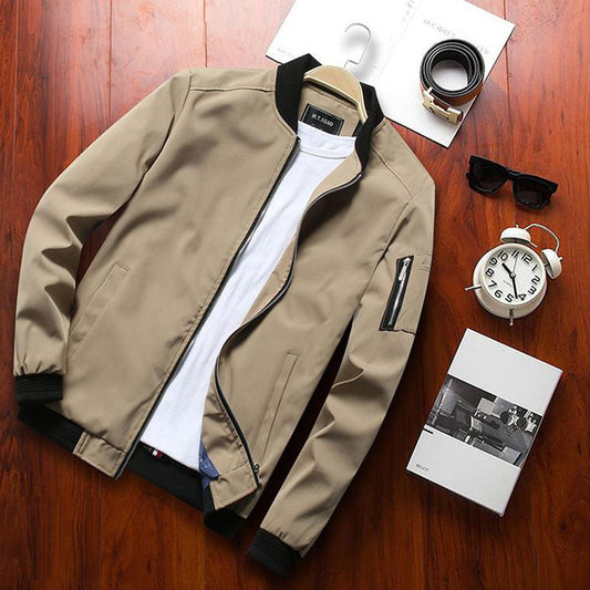 "Jacket Casual Jacket Men's Baseball Uniform Youth Trend - MANDOTOS"