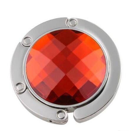 "Portable Metal Foldable Bag Purse Hook Handbag Hanger Purse Hook Handbag Holder Shell Bag Folding Table Hook 7 Color - MANDOTOS"