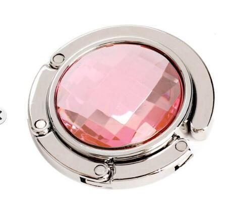 "Portable Metal Foldable Bag Purse Hook Handbag Hanger Purse Hook Handbag Holder Shell Bag Folding Table Hook 7 Color - MANDOTOS"