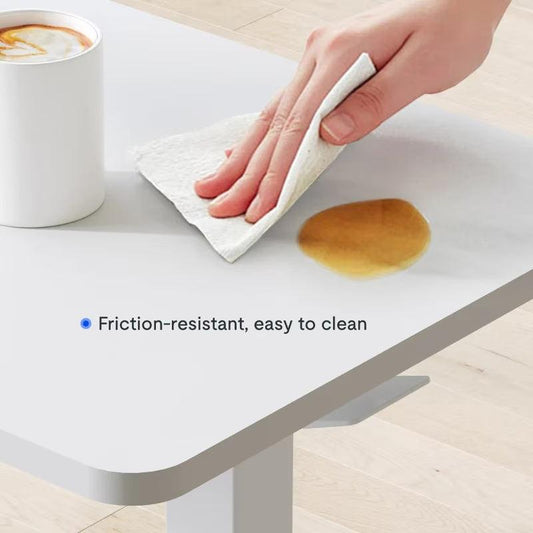 "Standing Scroll Table With Hidden Wheels Side Table Height-adjustable Bed Table - MANDOTOS"