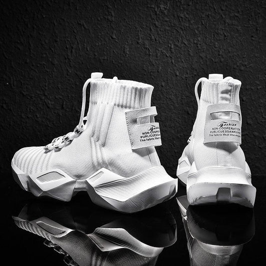 "Socks Shoes Daddy Shoes Sports Shoes Men'S Large Size Trendy Shoes Casual Shoes - MANDOTOS"