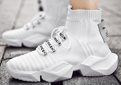 "Socks Shoes Daddy Shoes Sports Shoes Men'S Large Size Trendy Shoes Casual Shoes - MANDOTOS"