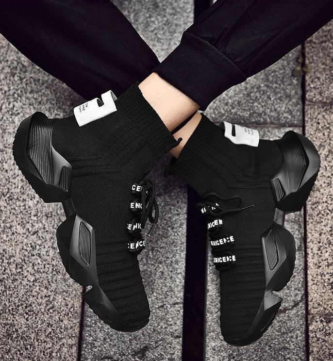 "Socks Shoes Daddy Shoes Sports Shoes Men'S Large Size Trendy Shoes Casual Shoes - MANDOTOS"