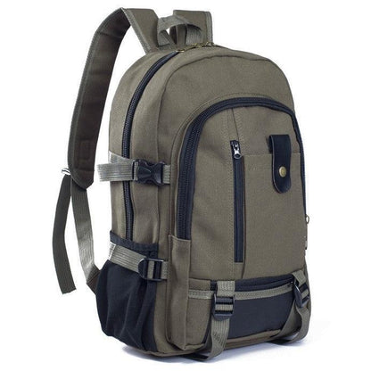 "Men's Backpacks Canvas Backpack Student Bags - MANDOTOS"