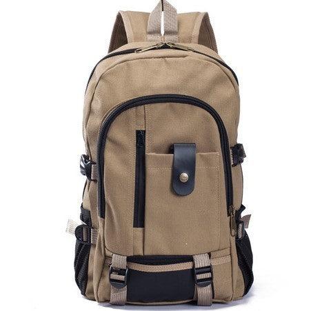 "Men's Backpacks Canvas Backpack Student Bags - MANDOTOS"