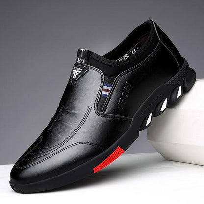 "Leather Shoes Mens Leather Spring New Mens Business - MANDOTOS"
