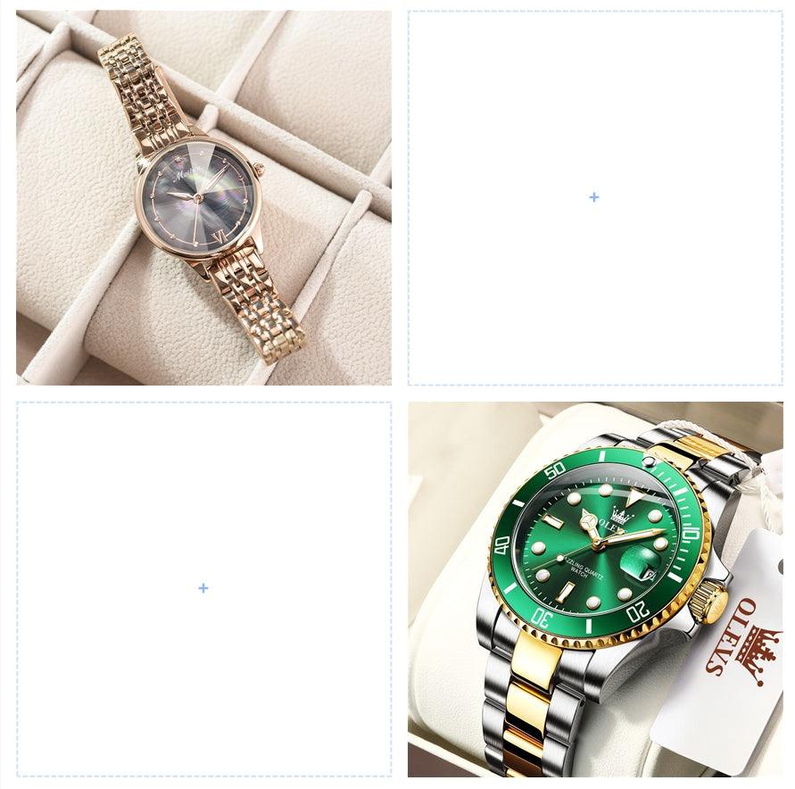 "Women Watches Luxury Brand Fashion Casual Ladies Watch Women Quartz Diamond Geneva Lady Bracelet Wrist Watches For Women - MANDOTOS"