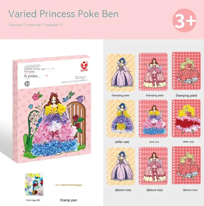 "DIY Hand-painted Girl Stickers - MANDOTOS"