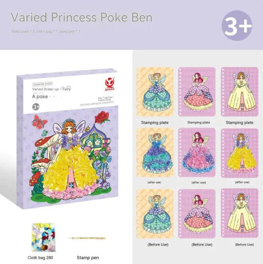 "DIY Hand-painted Girl Stickers - MANDOTOS"