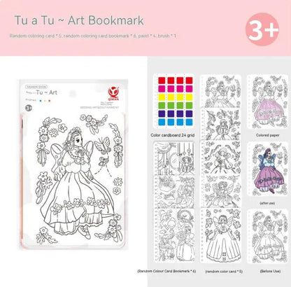 "DIY Hand-painted Girl Stickers - MANDOTOS"